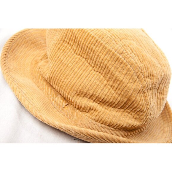 Vintage Deep Beige Thick Felt Hat Fedora Size 7 1/2\